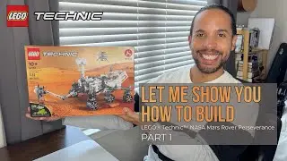 LEGO Technic Building 42158 NASA Mars Rover Perseverance // Step-by-Step Build & Review // Part 1