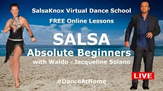Salsa Dance FREE Online Lesson for Absolute Beginners 💃💻🕺