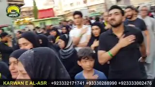 [ Arbaeen 2018 ] 01 - Live Noha | Sadaat e Karbala | Shadman Raza | Karwan AL-Asr
