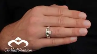 Claddagh Ring R110 by CladdaghRing.com