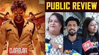 DARBAR | Hindi Public Review | First Day First Show | Rajinikanth | Sunil Shetty | Bollywood Live