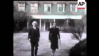 Personalities - Lucky Laycock - Lloyd George and Bride