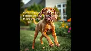Vizslas are known as 
