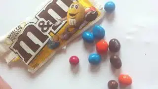 M&M's white chocolate peanut review