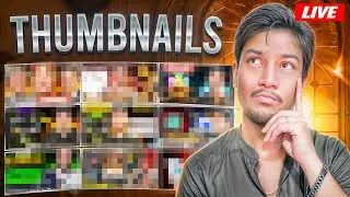 Relax & Design 🖌 | Thumbnail Designers&rsquo; Chill Stream