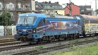 #RTB Cargo Class 192050 Seen Working Van Freight Train Passing At Koln West On The 06/06/2025