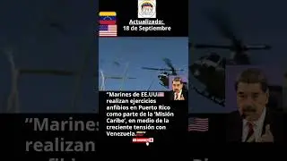 EE.UU🇺🇸 difunde video de ejercicios m1lit4res en Puerto Rico