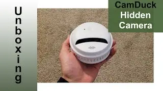CamDuck Hidden Camera Smoke Detector (CAMDUCK-007) Unboxing and First Impressions