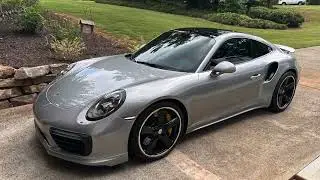 Porsche 991.2 Turbo S Oil & Filter Change