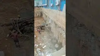 pile braking work #constructionchannel #construction #constructionlovers