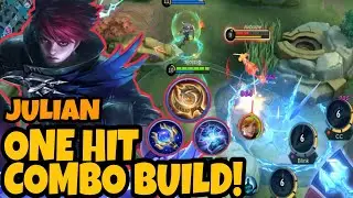 JULIAN BEST BUILD 2022 | TOP 1 GLOBAL BUILD JULIAN | JULIAN ONE HIT COMBO BUILD 2022 - MLBB