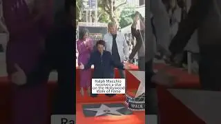 Ralph Macchio receives a star on the Hollywood Walk of Fame
