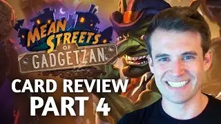 (Hearthstone) Mean Streets of Gadgetzan: Card Review Part 4