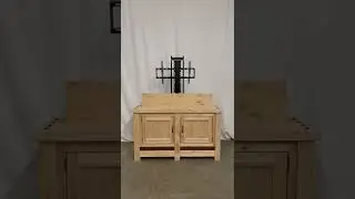 Rustic Ember foot Of the Bed TV Lift Economy Lift 55
