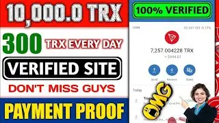 New TRX mining Site today || Instant Withdraw site|| New mining site||#trxmining #trxminingsite