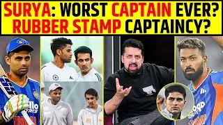 SURYAKUMAR YADAV EXPOSED: WORST CAPTAIN EVER? RUBBER-STAMP CAPTAINCY? #suryakumaryadav #t20worldcup