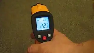 Цифровой пирометр (термометр) GM300 - Digital pyrometer (Thermometer)