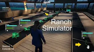 Ranch Simulator | Planting Lots Of Seeds In My Brand New Greenhouse | Season 1 Episode 94