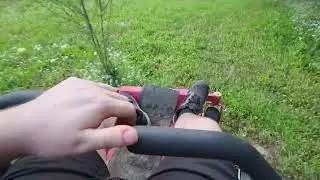 Mowing The Yard One Handed...Like a Boss😊 ASMR (Yard Mowing Sounds)