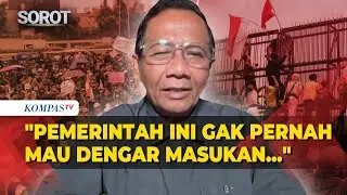 Mahfud MD Soroti Pemerintah Usai Warga Demo di Sejumlah Daerah