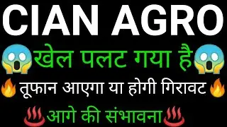 CIAN AGRO share 🔥✅ | CIAN AGRO share latest news today | CIAN AGRO share news | CIAN AGRO