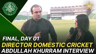 Director Domestic Cricket Abdullah Khurram Interview | QeAT 2025 Final | Karachi Blues vs Sialkot