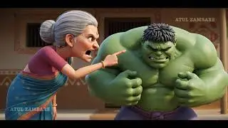 Indian Hulk 😂 | Grandma Roast ➜ Six Pack Transformation 💪 | Village Style
