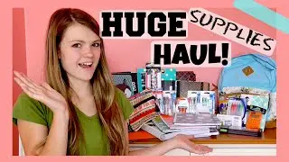 Back To School Supplies Haul 2015!