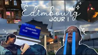 VLOG EDIMBOURG EN SOLO JOUR 1 ✈️ Départ et première nuit (stress et déception😫)