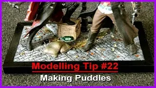 Modelling Tip #22 Making Puddles (E-Z Water Effects)