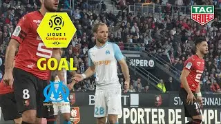 Goal Val&egrave;re GERMAIN (56') / Stade Rennais FC - Olympique de Marseille (1-1) (SRFC-OM) / 2018-19