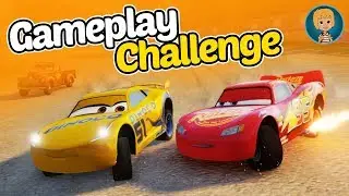 Lightning McQueen - Fast as Lightning Cars Franceso Bernoulli Gameplay (Gertit ToysReview)
