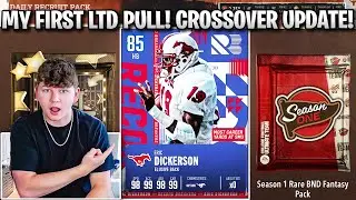 MY FIRST LTD PULL! CROSSOVER PLAYERS UPDATE AND A TON OF FREE PACKS!