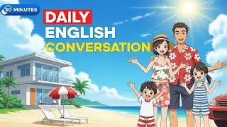 Easy & Slow English Conversation Practice for Super Beginners