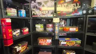 Great Yarmouth Fireworks Shop Tour 2025