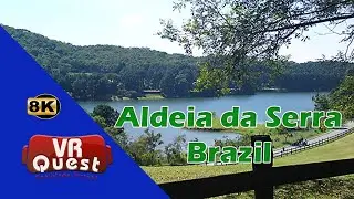 Relaxing Tour of Aldeia da Serra - 8K - #360video #8k #aldeiadaserra