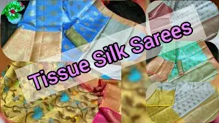Tissue Silk Sarees | Festival Collection | Free Shipping| COD|Online shopping|A2Z Fashion
