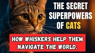 The Secret Superpowers of Cats: How Whiskers Help Them Navigate the World. #cats #catwhiskers
