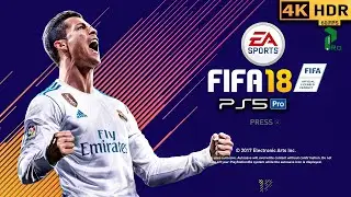 FIFA 18 on PS5 Pro 😱 4K HDR Gameplay Review | Still Amazing in 2026? #fifa #fifa18 #gameplay #ps5