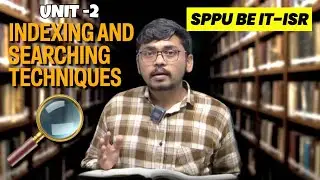 Indexing and Searching Techniques | IR Models | SPPU BE IT Sem 7
