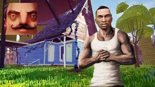 Hello Neighbor - My New Neighbor San Andreas Act 2 Hole Gameplay Walkthrough
