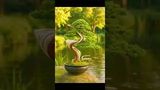 Meditation with Bonsai &ndash; A Quiet Moment in Nature&rsquo;s Embrace #bonsailovers #tree #plants