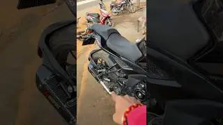 Akrapovic exhaust in Pulsar n-160 🤯😍🥵 #pulsar #pulsarn160 #bikemodification #chhattisgarh #shop