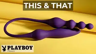 This & That Dual-Ended Vibrator & Plug from Playboy Pleasure by Evolved Novelties PB-RS-7005-2