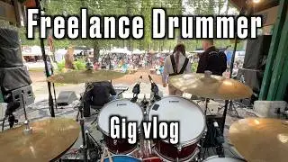 We were TOO Loud! | Freelance Drummer Live Gig Vlog