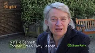 Natalie Bennett in Hythe