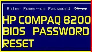 Сброс пароля при включении HP Compaq 8200 Elite CMT 4K #redigitt Ep.400