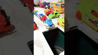 Toy #mini #cars #dumper #track shots viral video #
