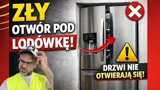 Otwor pod lodowke side by side