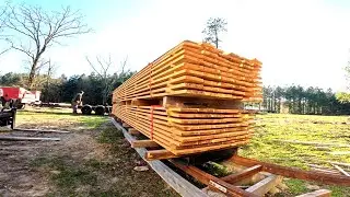 Drying Southern Yellow Pine In The Nyle L200m Wood Kiln!
